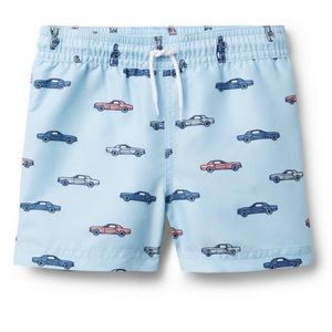 Janie & Jack CAR SWIM TRUNK